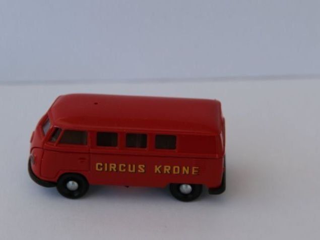 Brekina Modellini d'auto: VW T1, Circus Krone, Bus, Brekina, HO – Nuovo e nell'imballaggio originale da Nesselnbach venduto da ubourson