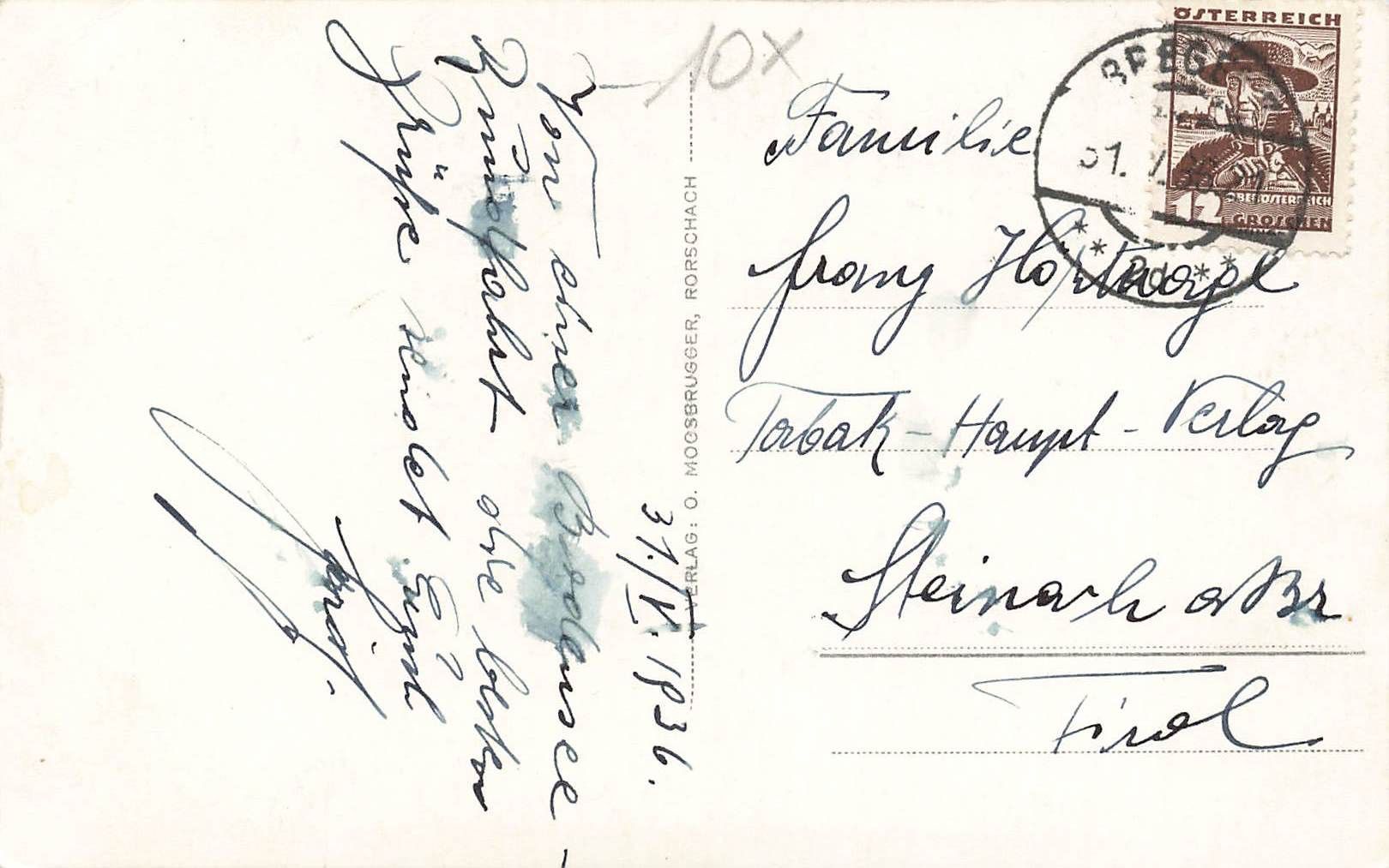 Cartoline postali: Rorschach Hafen – Usato da Biasca venduto da Blenio71 1