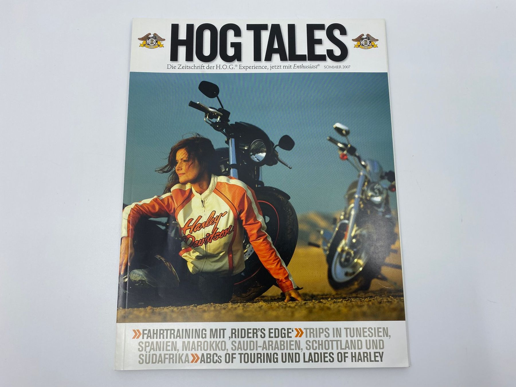 Zeitschriften & Magazine: Harley Owners Group HOG Magazine  HogTailes 2007 – Gebraucht aus Langwiesen von Restposten-24 5