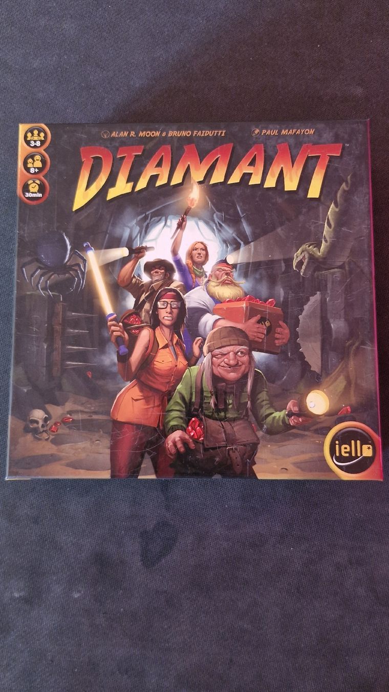 Giochi: Diamant, jeu de société IELLO – Usato da Vucherens venduto da Sebos7676