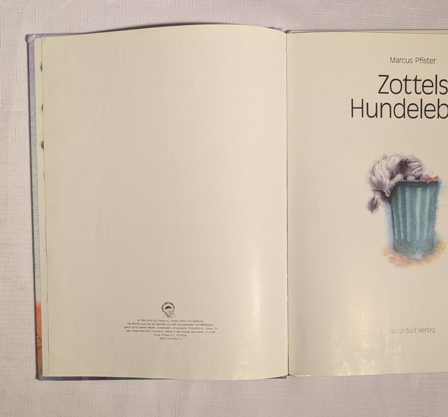 Bücher: Zottels Hundeleben - Marcus Pfister – Neu (gemäss Beschreibung) aus Wängi von ABIZONE-86 1