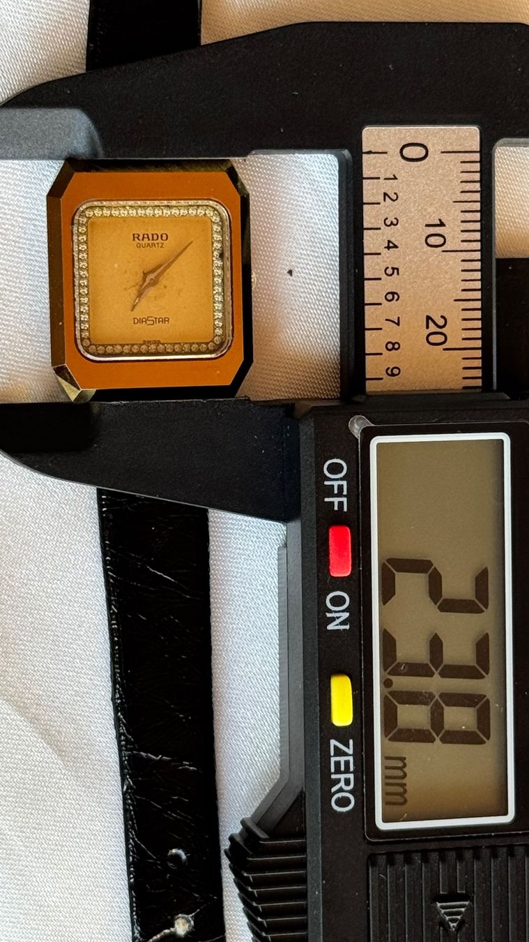 Rado Uhren: Rado Diastar mit Diamonds , Gold Optik, Quartz – Gebraucht aus Untersiggenthal von TimeandShine 8