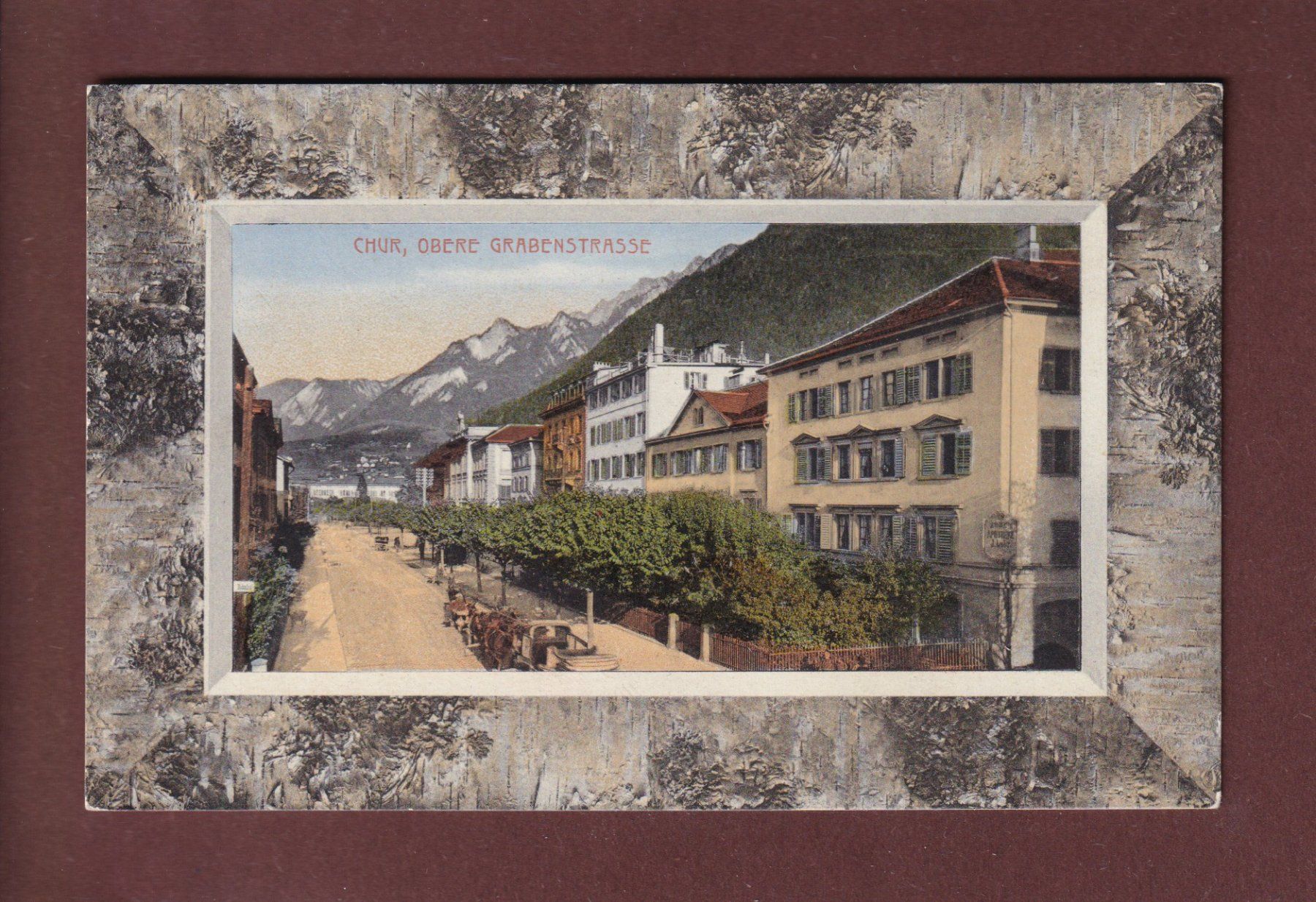 Cartoline postali: CHUR - Obere Grabenstrasse – Usato da Pully venduto da nicecards