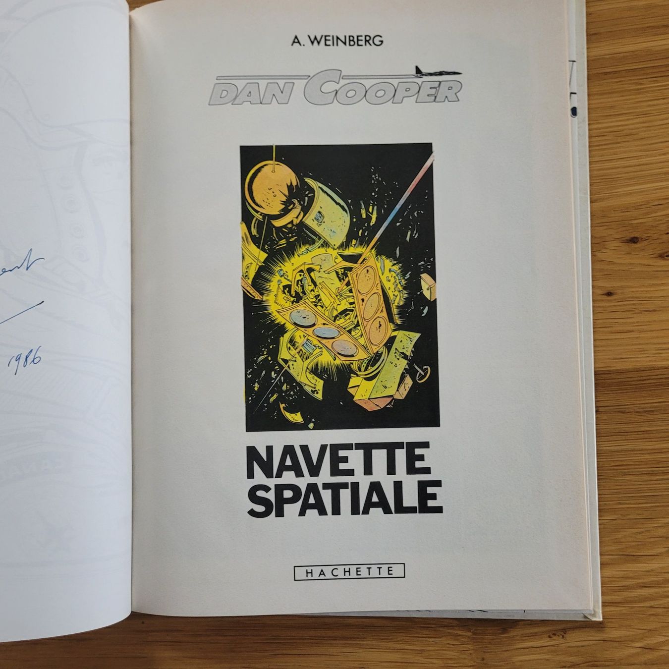 Comics: BD Dédicace EO Cotée Dan Cooper 31. Navette Spatiale – Gebraucht aus Biel/Bienne von Destockweb 3