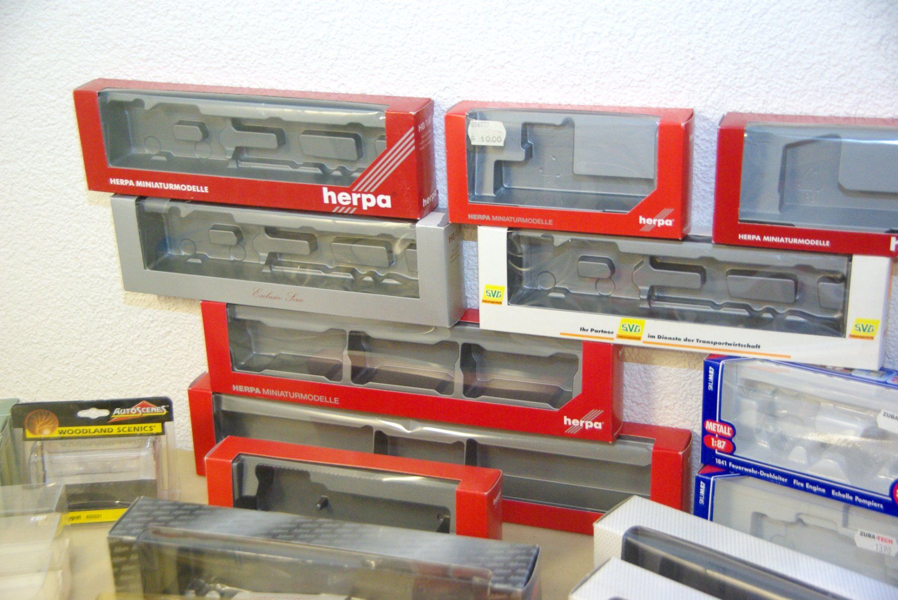 Modellautos: Diverse Leerverpackungen, Z.B. HERPA... – Gebraucht aus Herisau von Cevianer1844 1