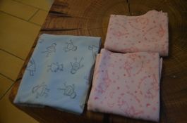3 STOFF RESTE FLEECE - CM 3X 50X20