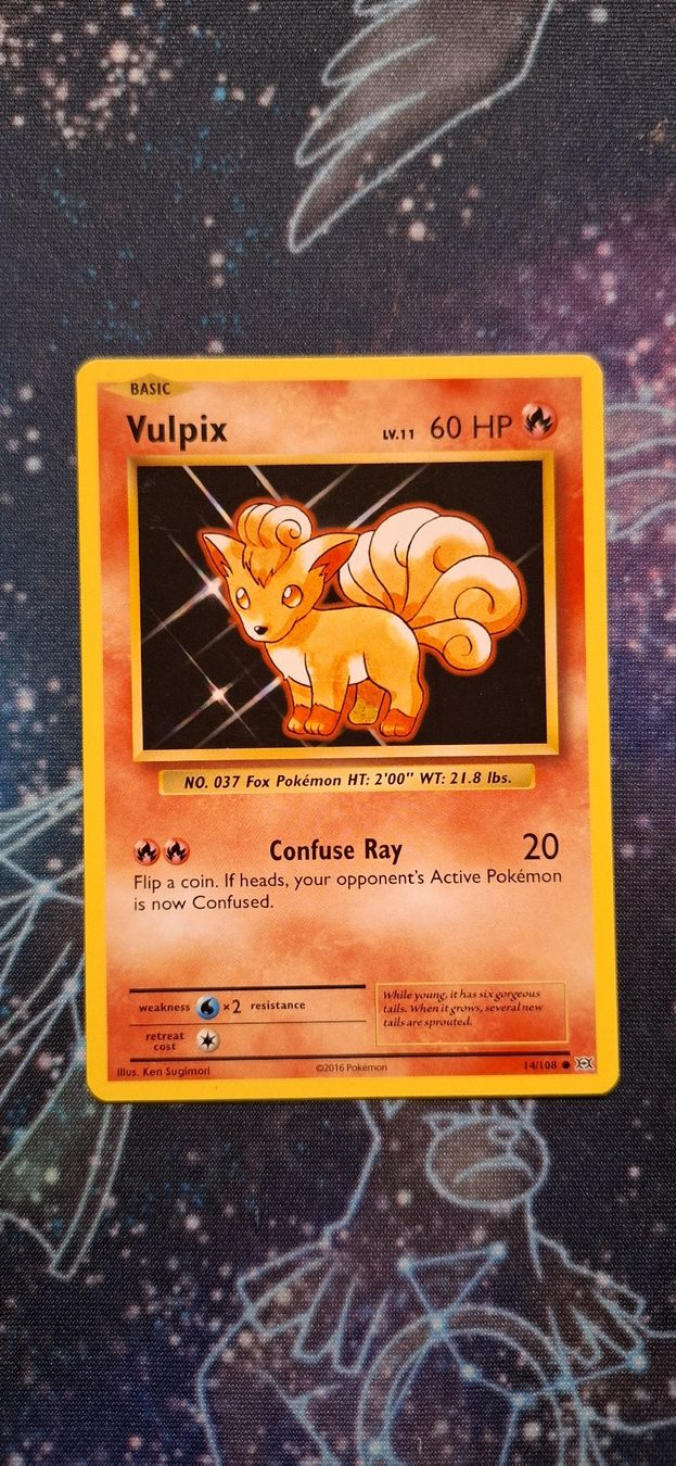 Pokémon Sammelbilder & Trading cards: Vulpix 14/108 - Pokemon Evolutions ENG – Neu (gemäss Beschreibung) aus Petit-Lancy von Kara_TCG 1