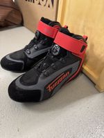 Motorradstiefel schwarz rot guter Zustand