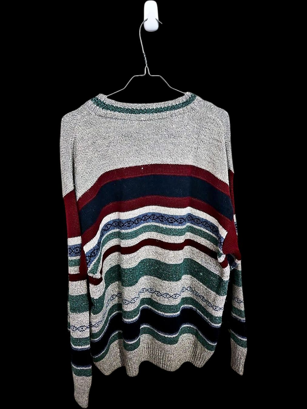 Maglioni & Felpe: STATUS Vintage Gemusterter Pullover - Fair Isle Strickstil – Usato da Zug venduto da vinokilo 3