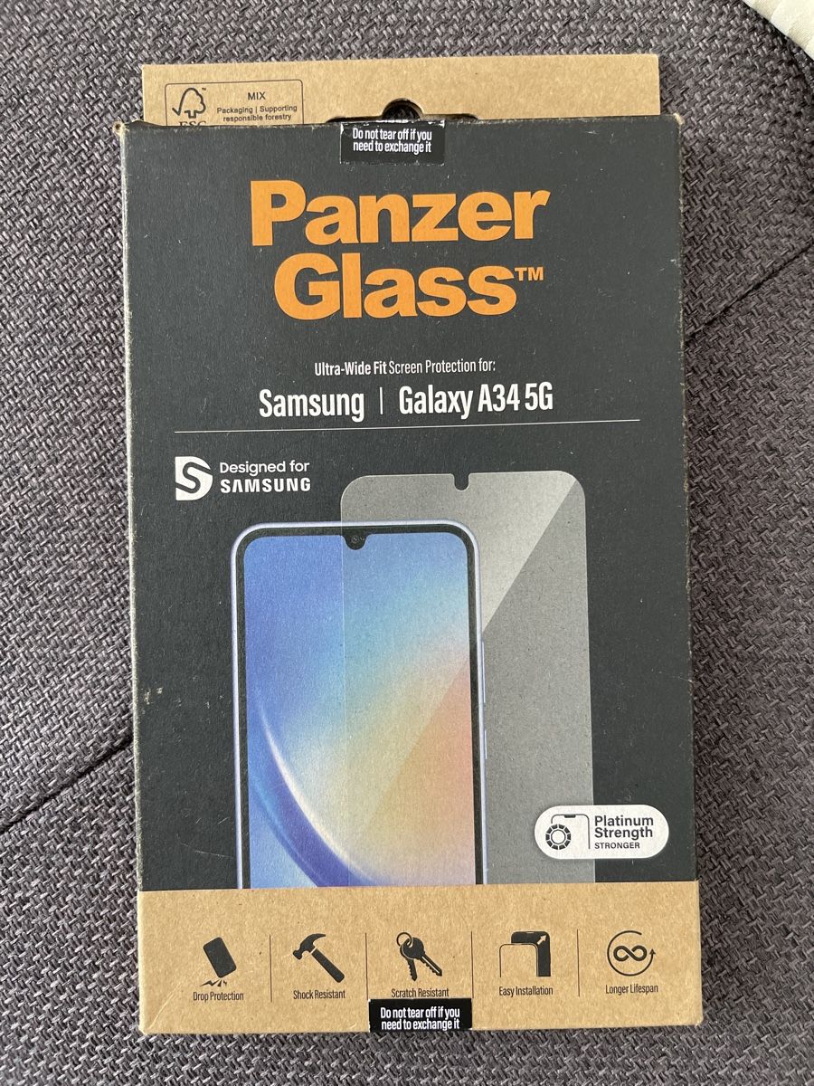 Ritocchi & pellicole di protezione: Protection écran Samsung galaxy A34 – Nuovo e nell'imballaggio originale da MARLY venduto da AISLEE