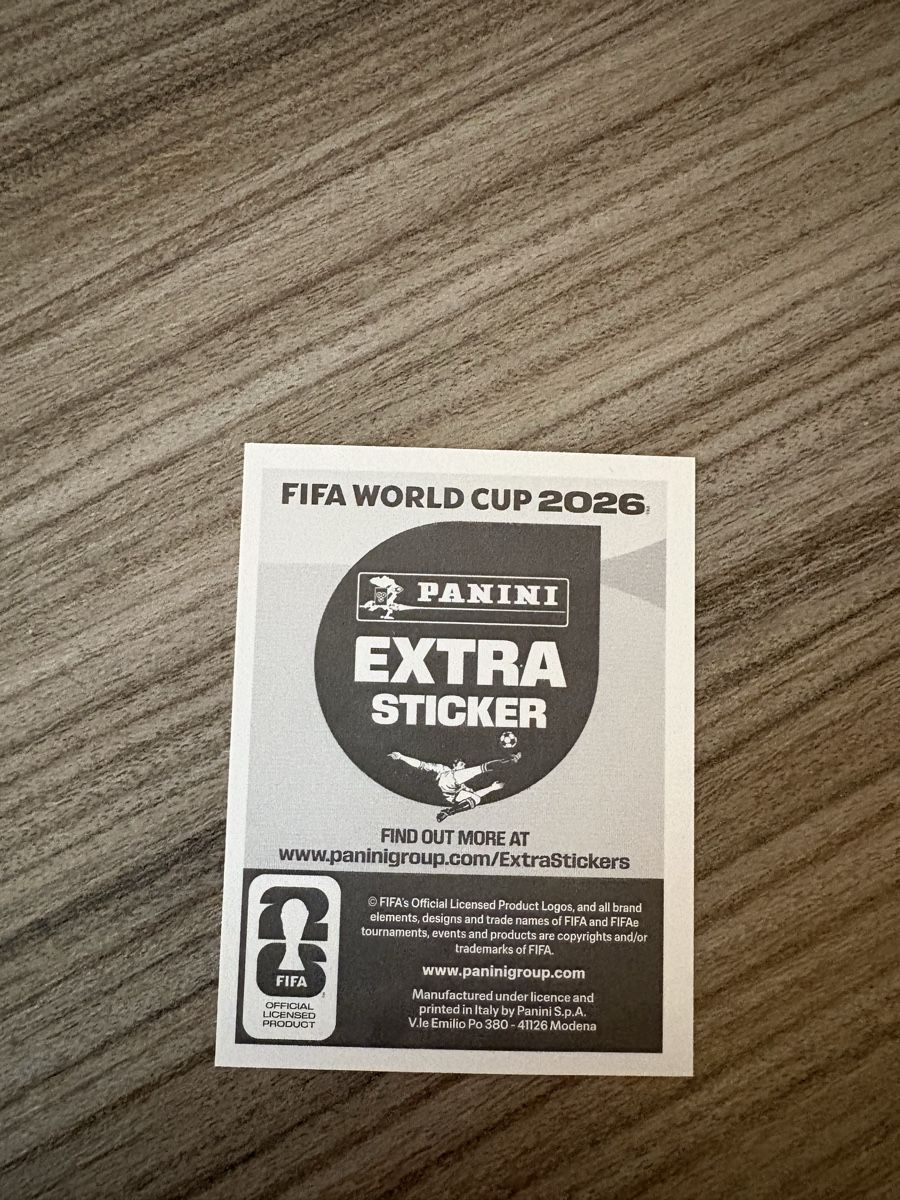 Panini Carte collezionabili: Panini Extra Sticker WM 2026 Caicedo Bronze – Nuovo e nell'imballaggio originale da Wünnewil venduto da VinRa 1