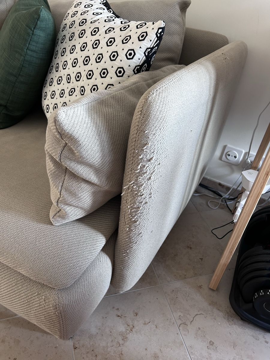 Divani: Sofa Ikea SÖDERHAMN beige 3-seater, Viarp beige – Usato da Zürich venduto da sho_9z5j 3