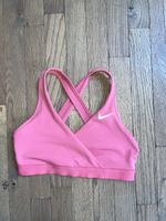 Nike Sport-BH pink mit überkreuzten Trägern guter Zustand