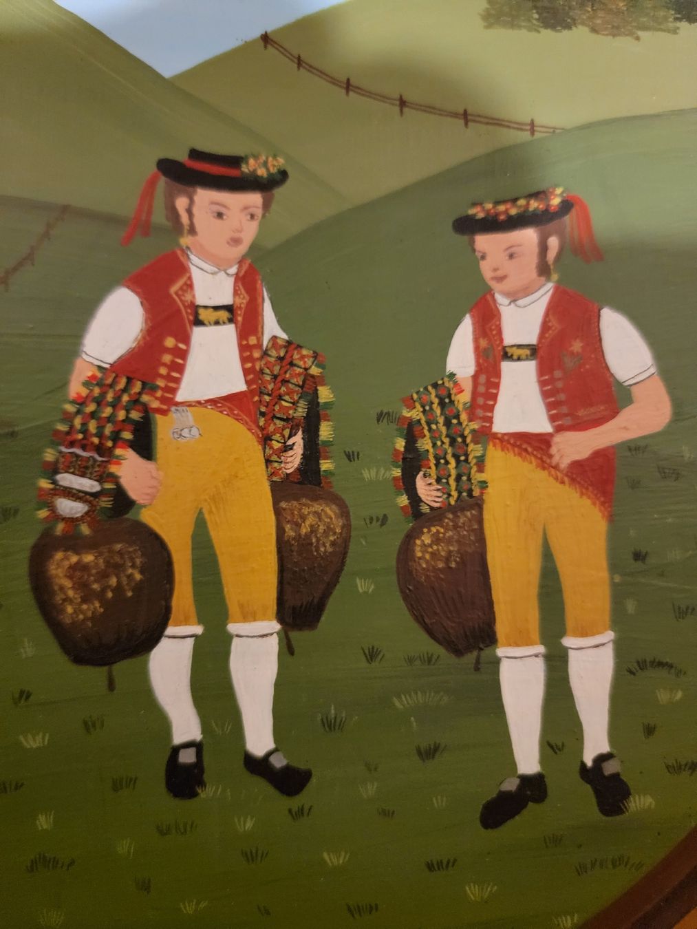 Dipinti: Appenzeller Bauernmalerei – Usato da Sils im Domleschg venduto da platin01 2