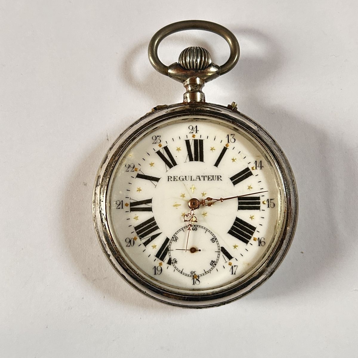 Orologi: Grosse Taschenuhr REGULATOR – Usato da Basel venduto da bellespirit 1