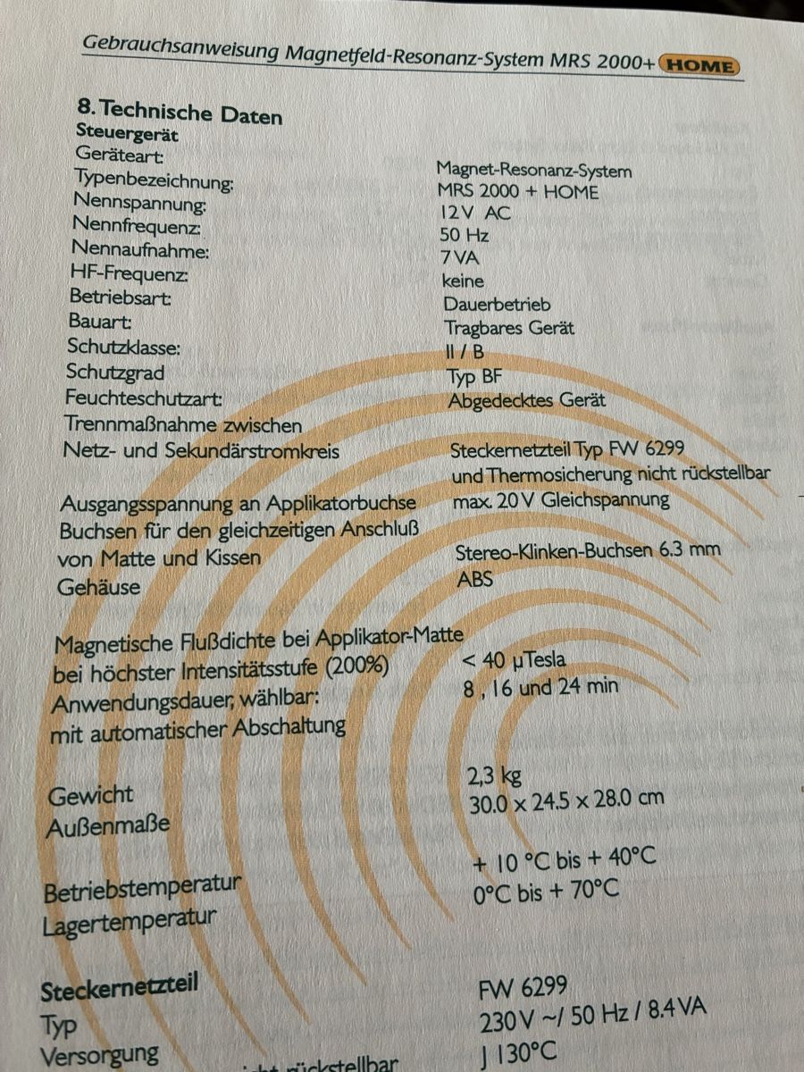 Attrezzature mediche: Magnetfeld - Resonanz MRS – Usato da Belp venduto da Hornusser54 7