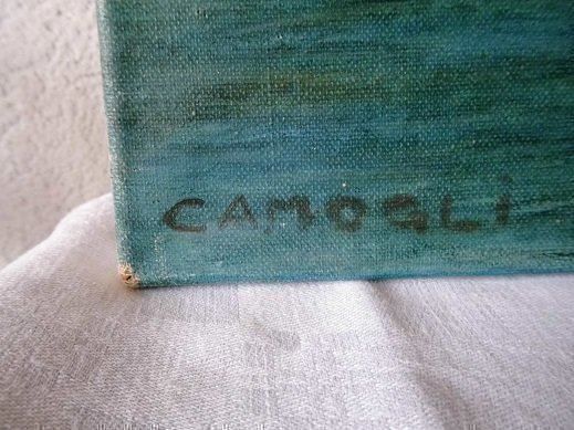 Dipinti: CAMOGLI Italien Hafenansicht – Usato da Senèdes venduto da Mutzli52 1