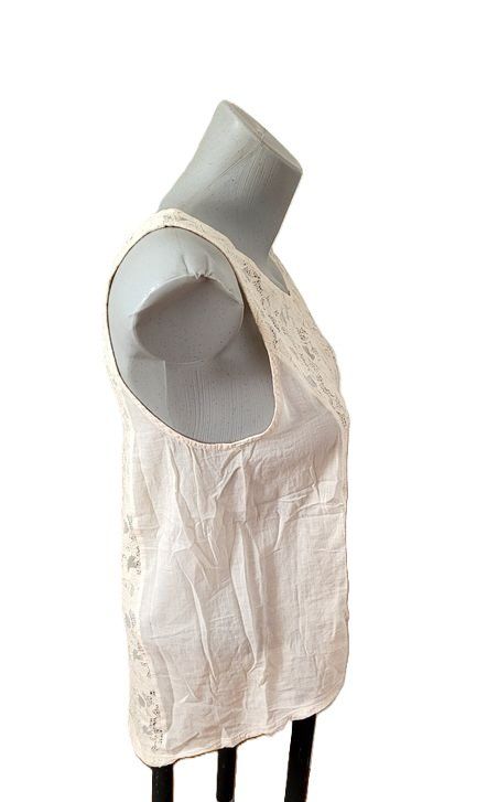 Pieces Tops: Herziges Top ca. Gr. S von Pieces mit Spitze – Gebraucht aus Füllinsdorf von Sunnebliemli7 2