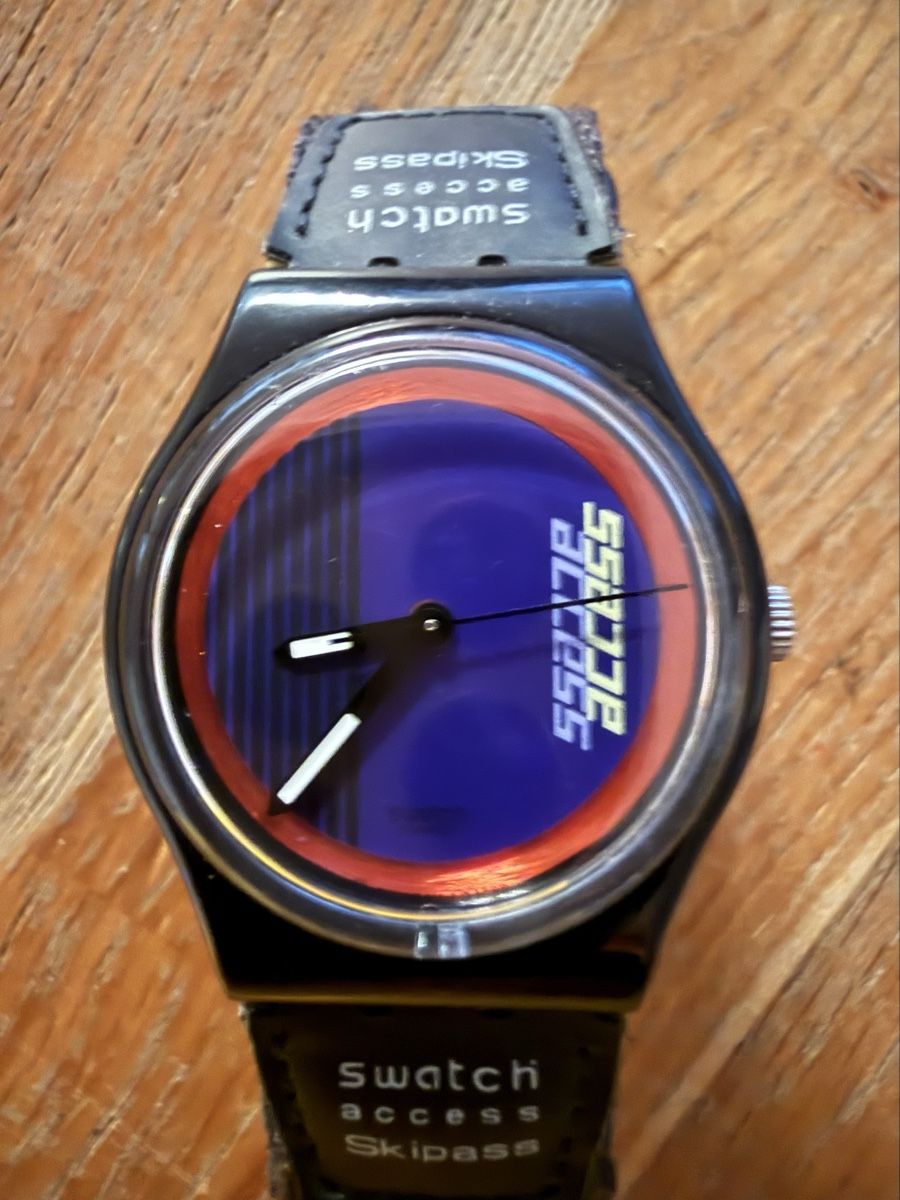 Swatch Orologi: Swatch Access Skipass Uhr Armbanduhr – Usato da Goldach venduto da Donpancho 1