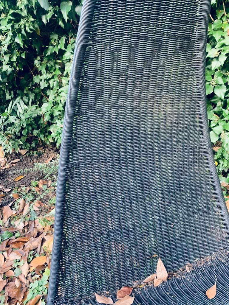Ikea Poltrone pensili da giardino: Ikea SVINGA Hängesessel Sessel Rattanoptik  Schwarz – Usato da Basel venduto da Jcva 5