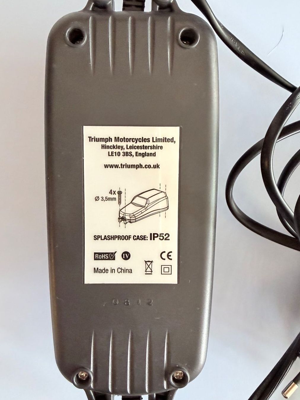 Caricabatterie: Triumph "Optimate 3+" Charger,Tester, Diagnostic,Desulph 12V – Usato da Savosa venduto da Accipe_Oblatam 2