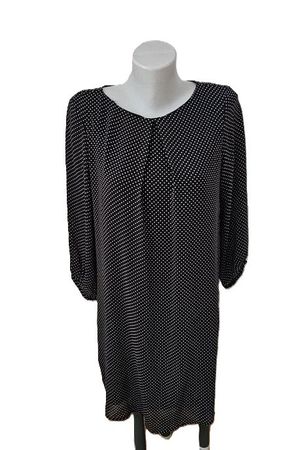 elegantes Business Kleid Gr. 36 mit Pünktli