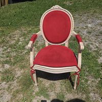 4 chaises style Louis XIII