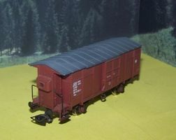 Rivarossi H0 2036: FS Spitzdachwagen Gmr, DC, wie neu