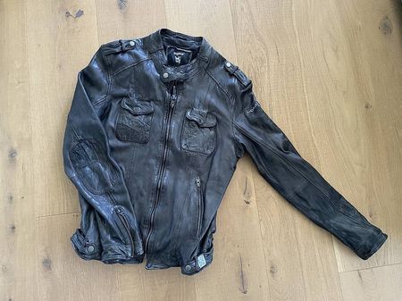 Tigha Lederjacke Gr. L (Look Allsaints)