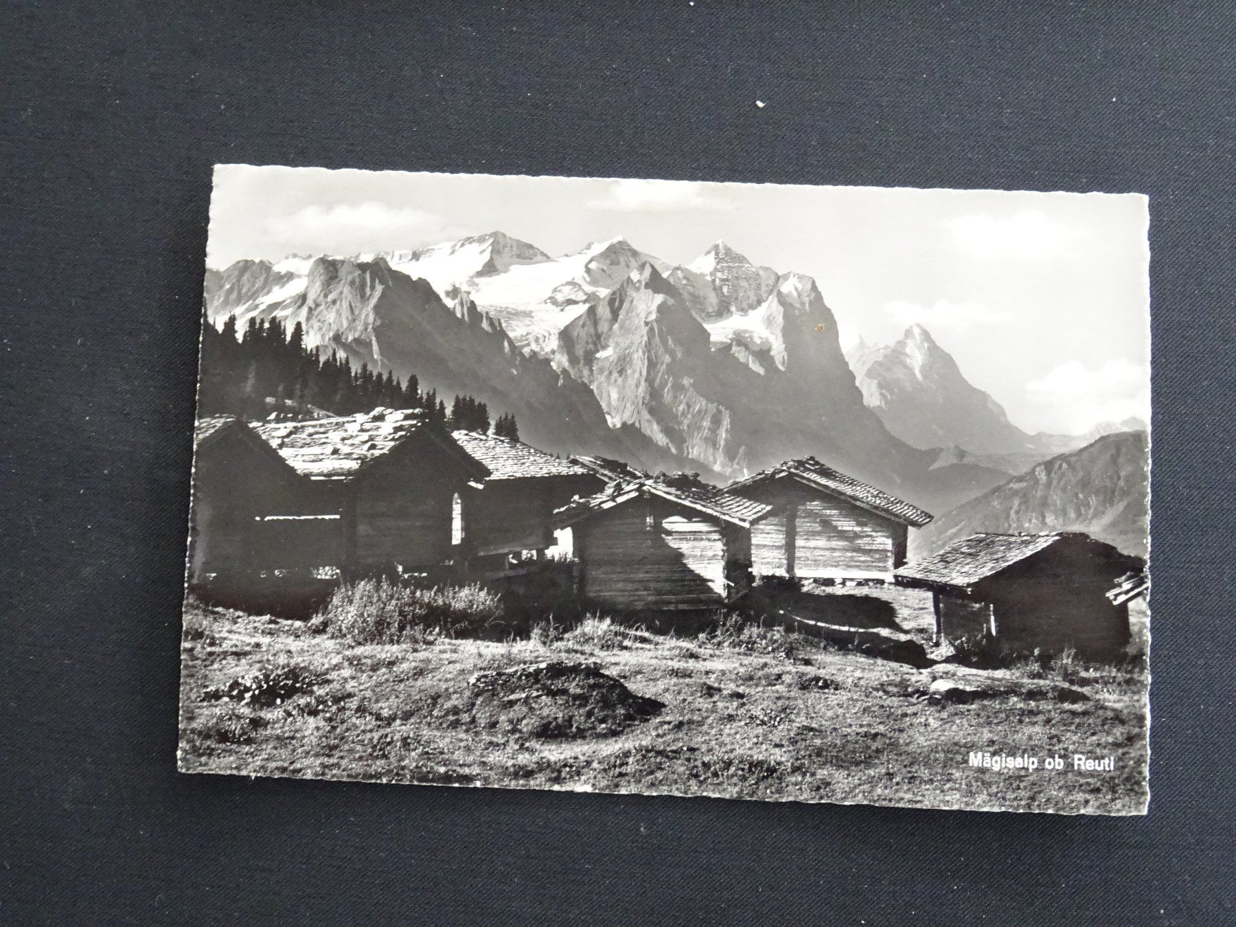 Cartoline postali: Postkarte Mägisalp ob Reuti – Usato da Rothrist venduto da heinrich1966