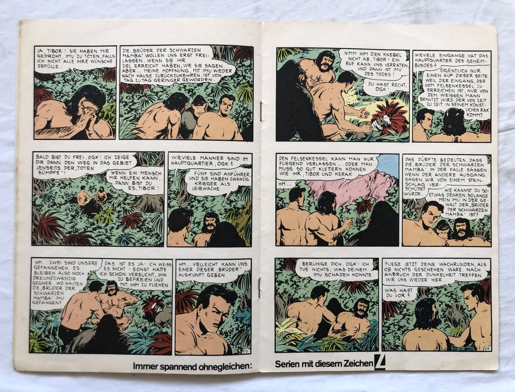 Fumetti: TIBOR - HELD DES DSCHUNGELS - Nr.158 – Usato da Schaffhausen venduto da durruti 3