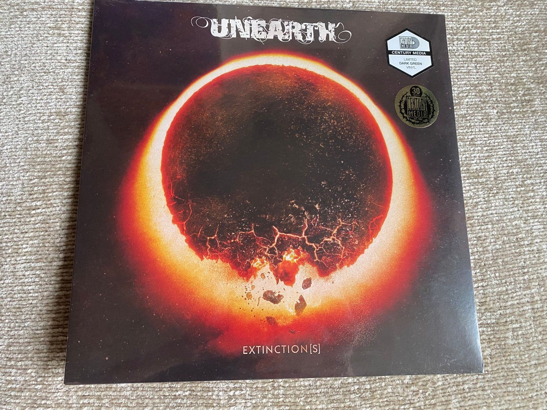 Dischi in vinile: Unearth - Extinction / LP Green & CD – Nuovo (secondo la descrizione) da Basel venduto da Dinosauce