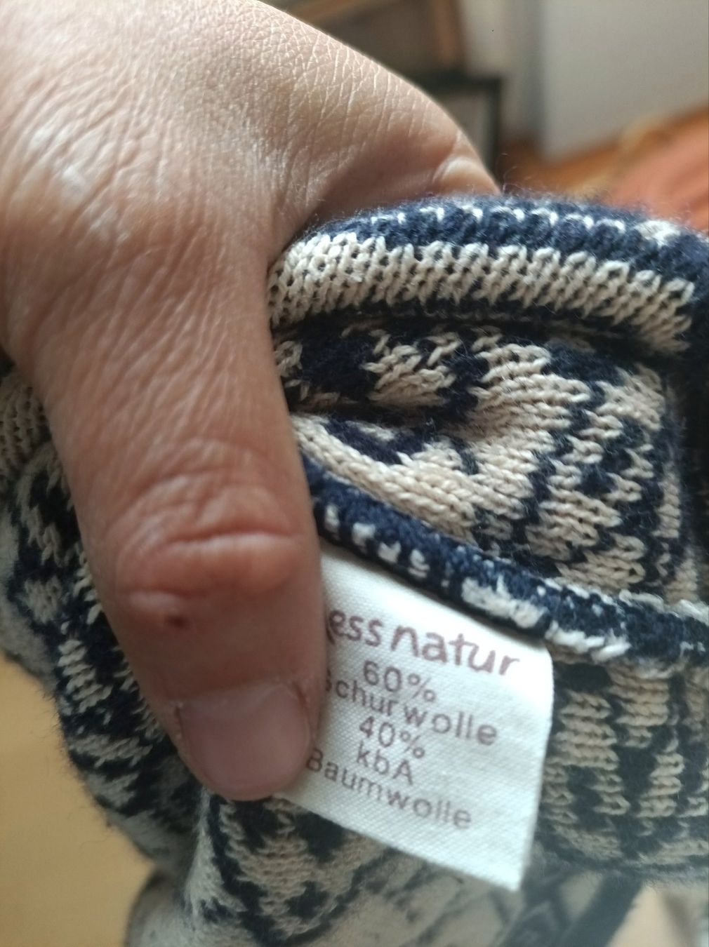 Hessnatur Maglioni & Felpe: Norweger Pullover von Hess Natur Schurwolle – Usato da Peccia venduto da LillyMarie98 7