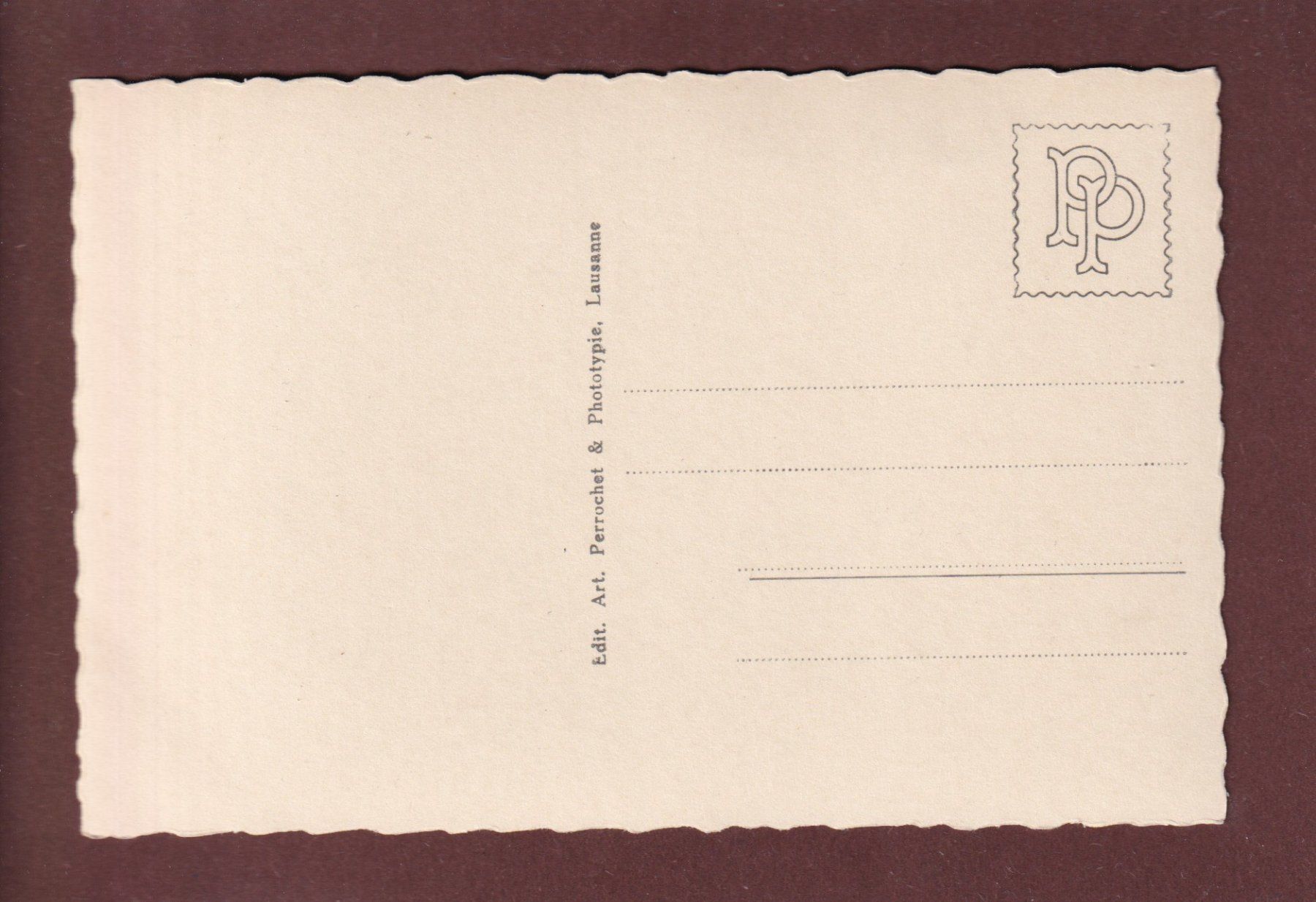 Cartoline postali: SIGNAL DE BOUGY - Vue sur Perroy – Usato da Pully venduto da nicecards 1