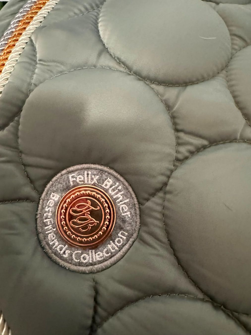 Felix Bühler Coperte: FB Set, Schabracke mit Öhrli und Bandagen – Usato da Brig venduto da Goodnightwoman