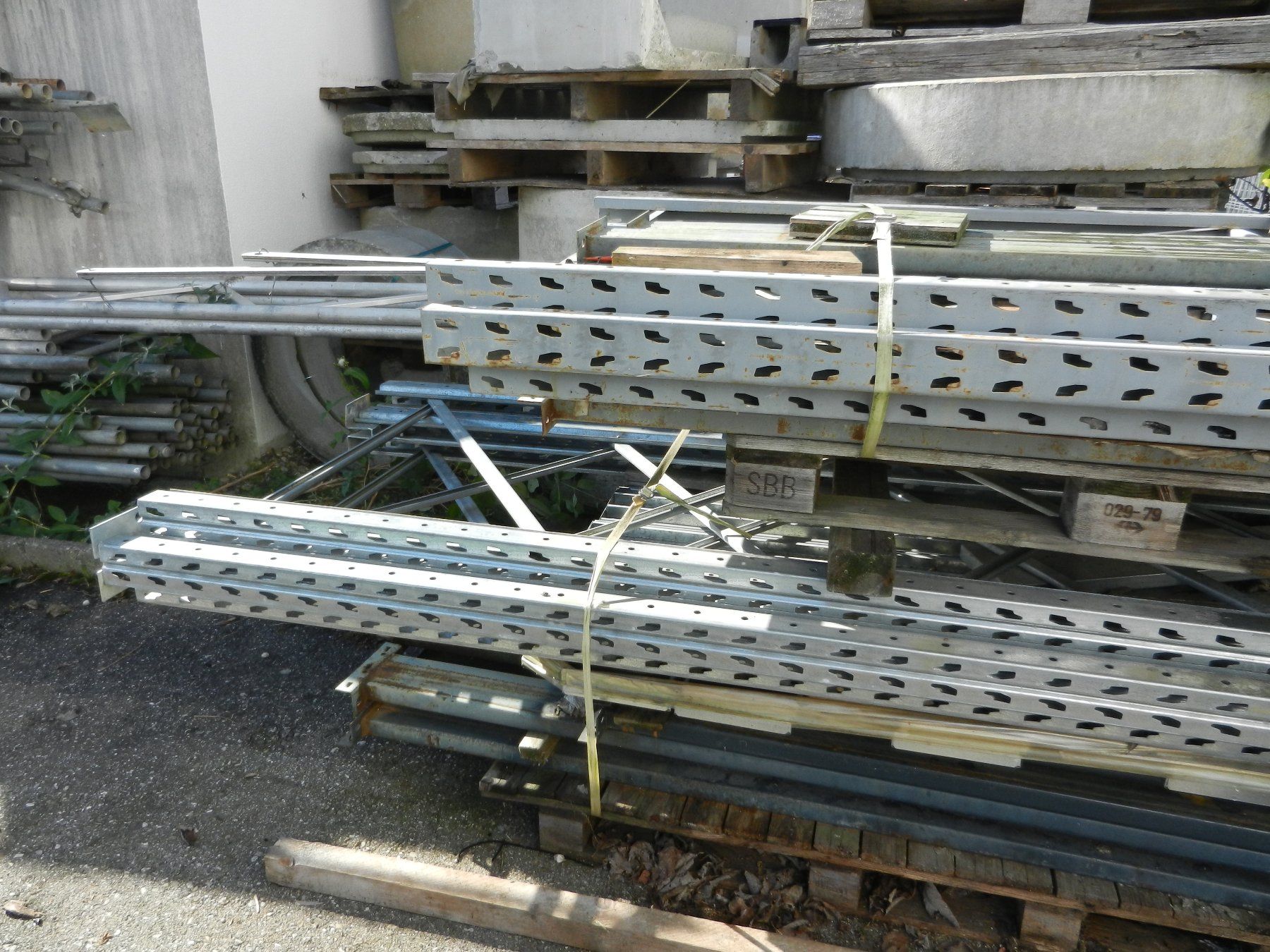Scaffali: Paletten Regal, Gestell 2 Stk. – Usato da Roggliswil venduto da LumagAG 5