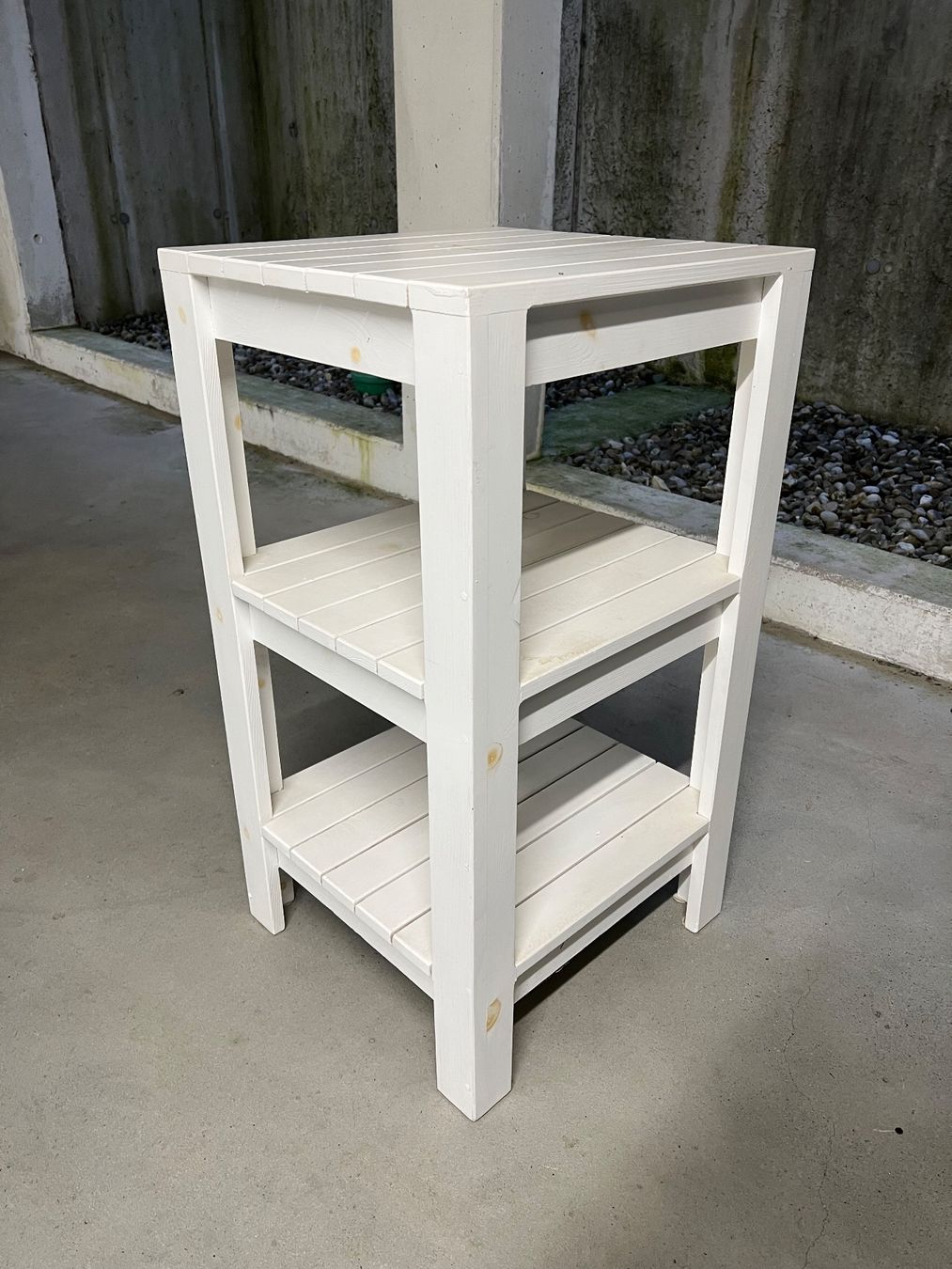 Regale: Holzregal weiss – Gebraucht aus Buchrain von ARNA1102 1