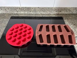 Neue Tupperware Silikon Backformen
