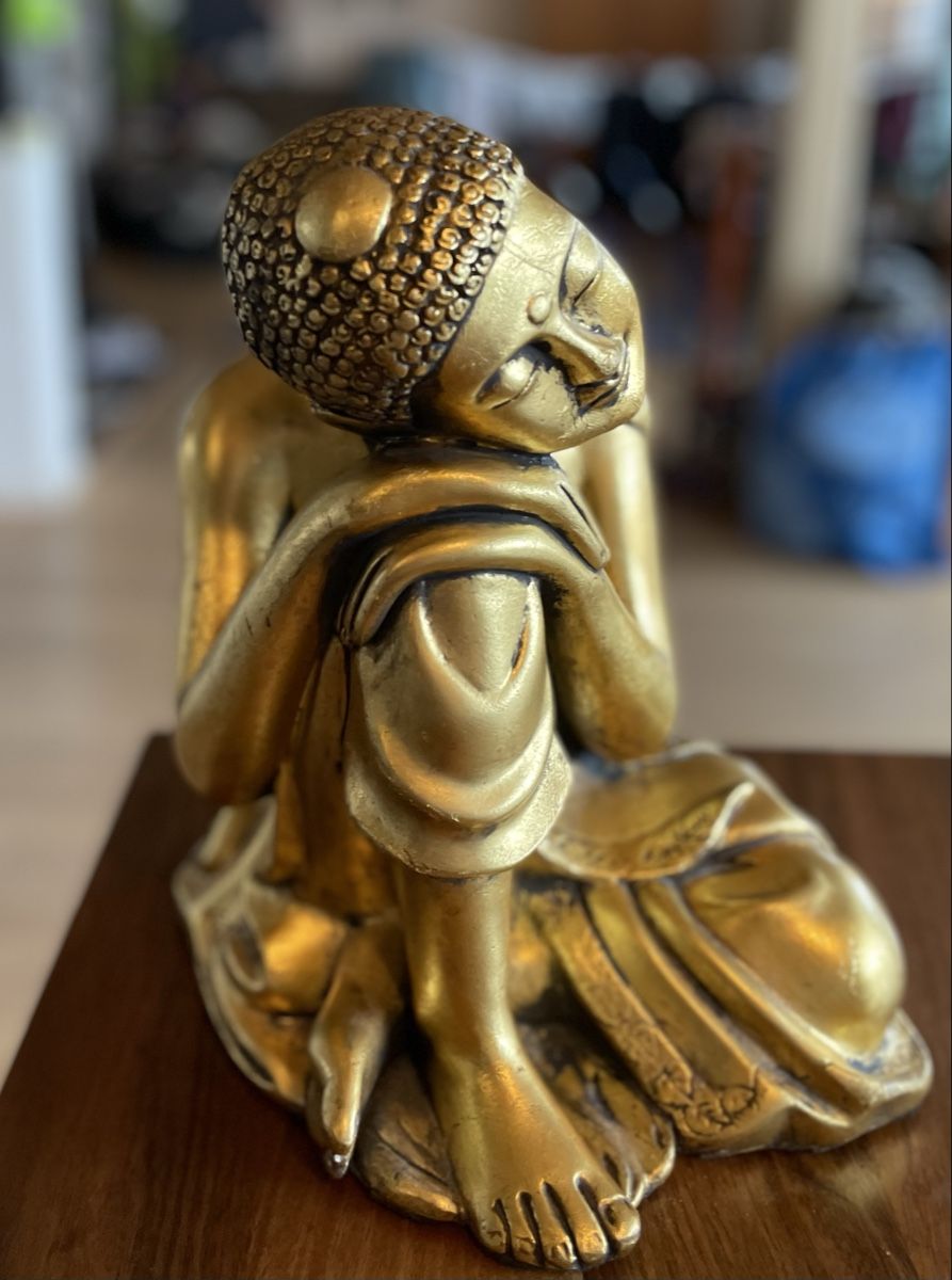 Statuette: Goldene Buddha Statue von Interio – Usato da Dotzigen venduto da Karo35 1