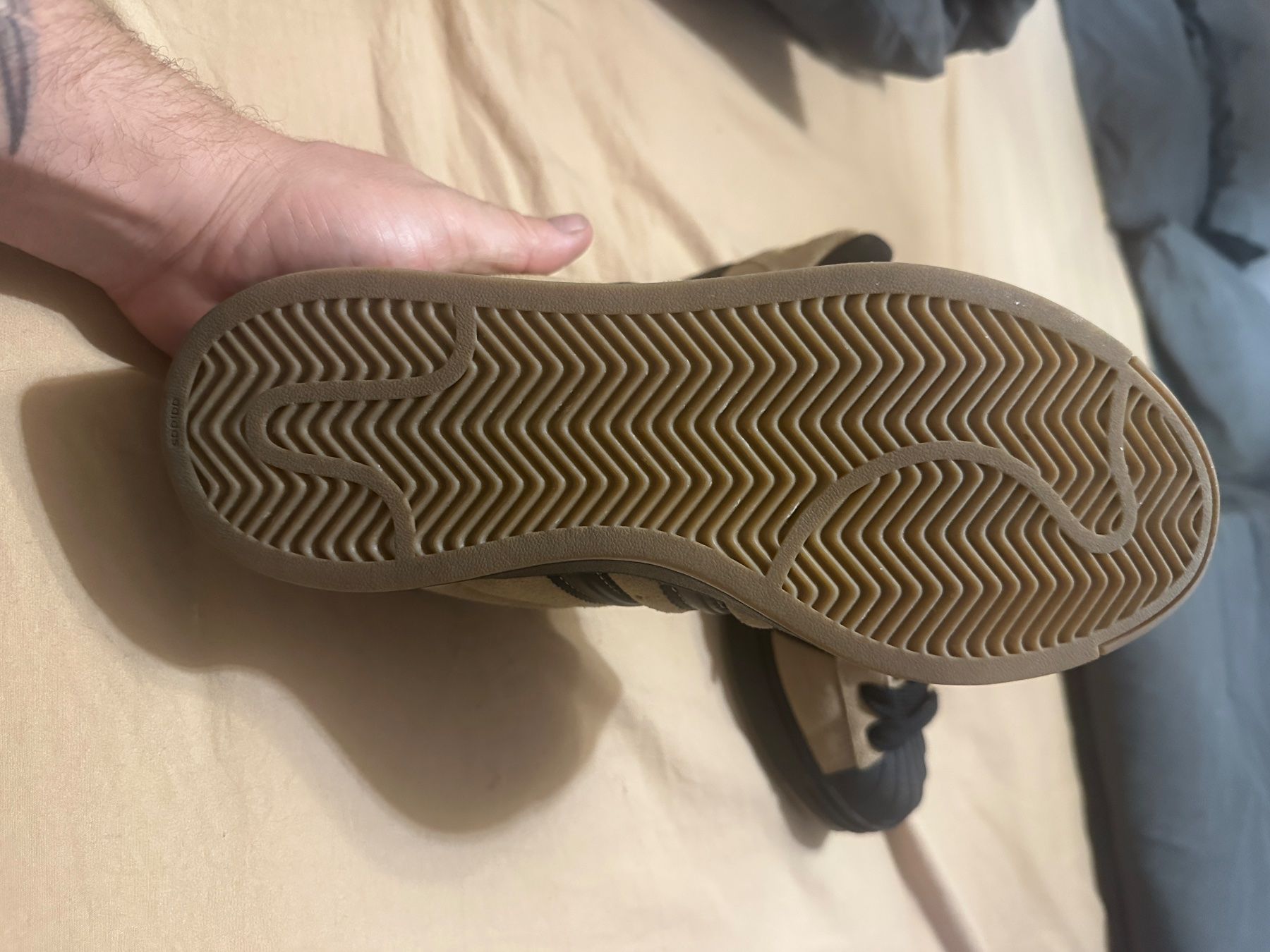 Adidas Scarpe da uomo: Adidas superstar ST beige 42 2/3 – Nuovo (secondo la descrizione) da Martigny venduto da doudou1983 2