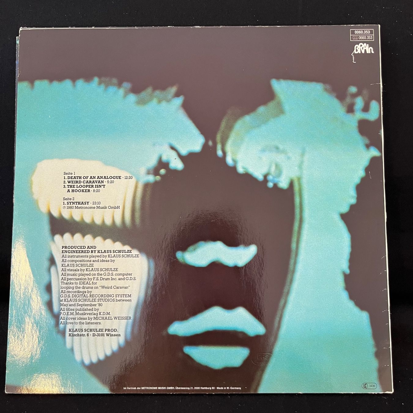 Dischi in vinile: Klaus Schulze / Dig It – Usato da St.Gallen venduto da Out-take 1