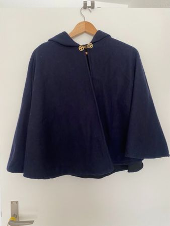 Cape Wollfilz Dunkelblau