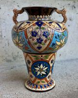 antike Keramik Vase Johann Wanzenried Thun