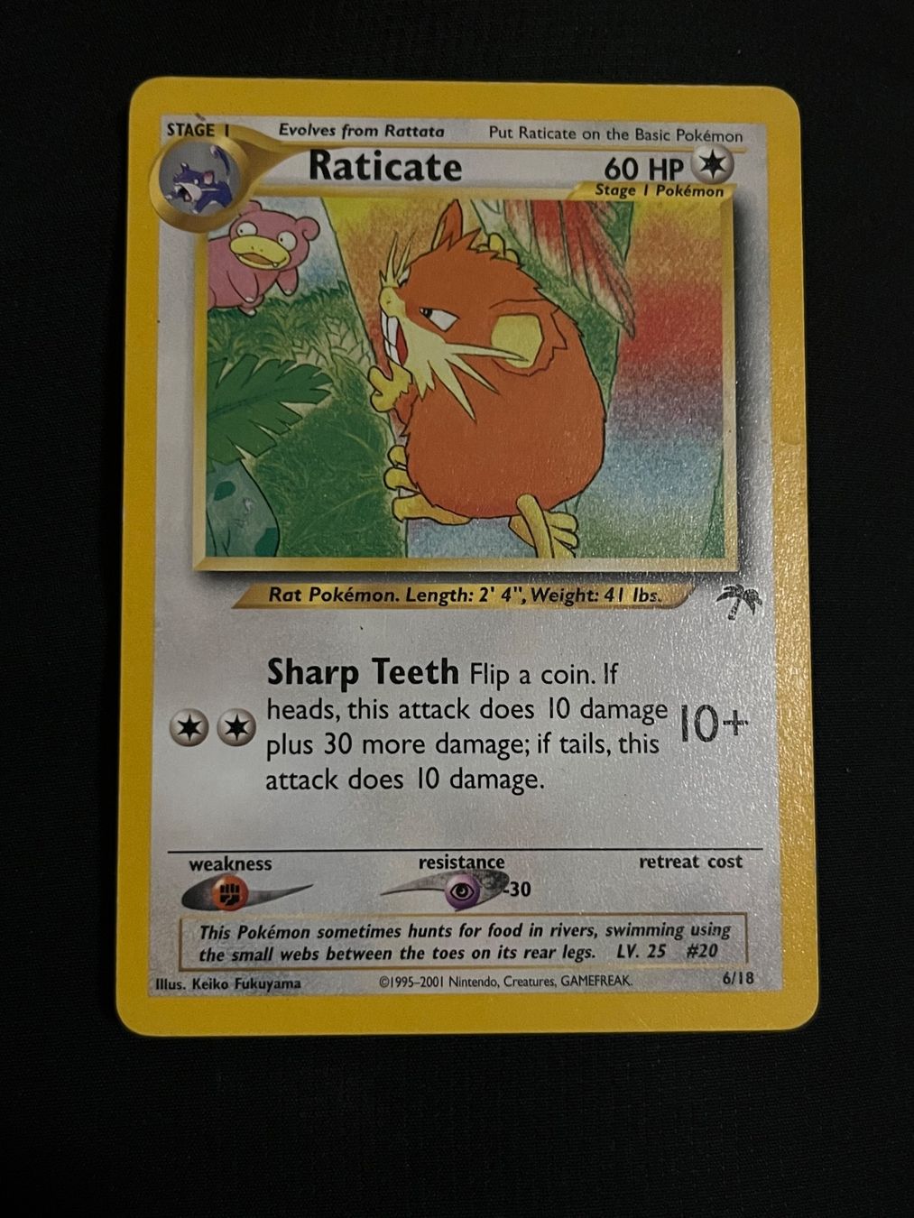 Pokémon Carte collezionabili: Pokémon - Raticate 6/18 – Usato da Sirnach venduto da mar_2bxd