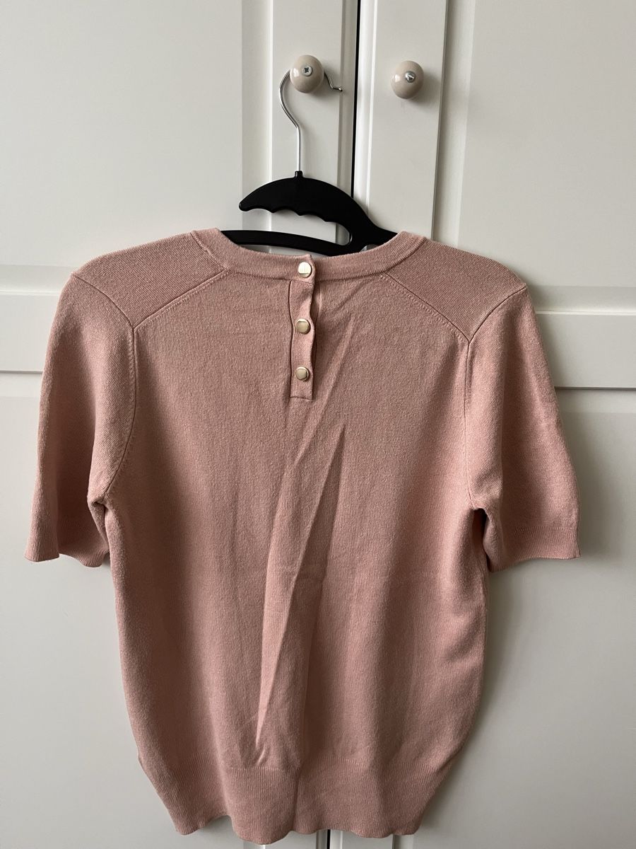 Zara Top: Pudra farbiges Kurzarm Trikot – Nuovo (secondo la descrizione) da Allschwil venduto da eyl_bb8q 3