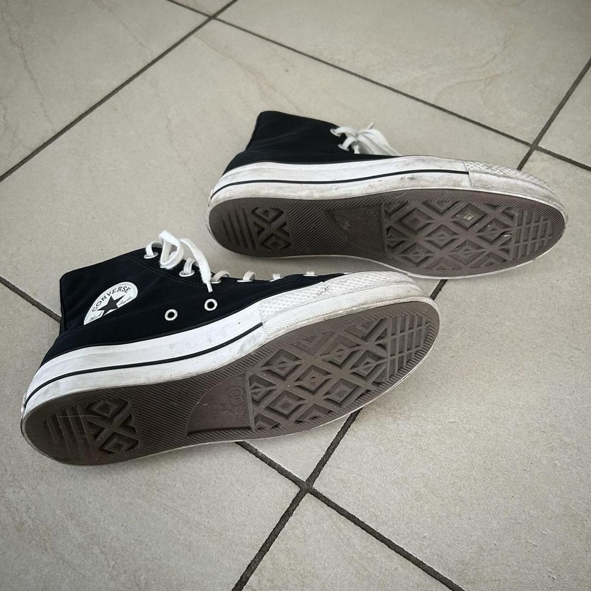 Converse Scarpe da donna: Schwarze Converse Chucks Plateau Gr. 41 – Usato da Basel venduto da Lara0104 4