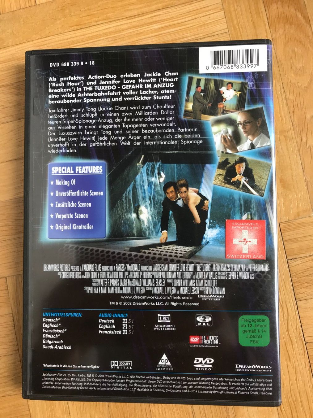 Alle DVDs: The Tuxedo (2002) - DVD – Gebraucht aus Zürich von  2