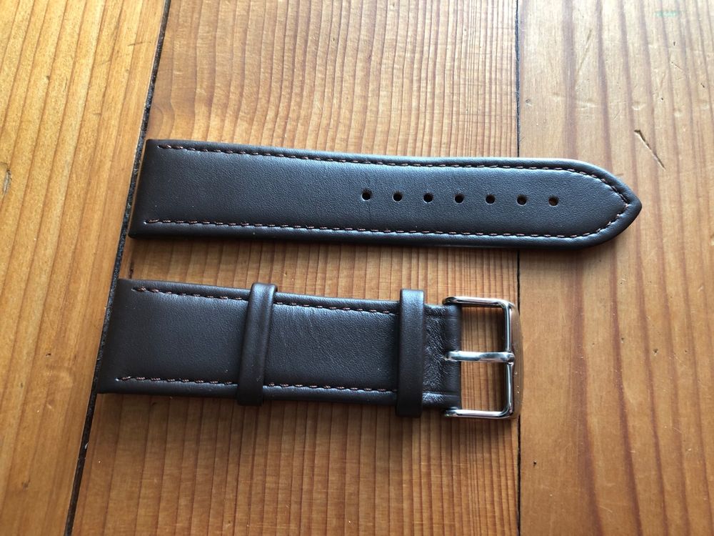 Lederarmband braun Condor Uhrenarmband 24mm (Neu (gemäss