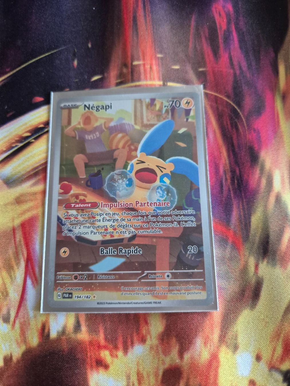 Pokémon Carte collezionabili: Carte Pokémon Negapi 194/182 – Nuovo (secondo la descrizione) da Grandson venduto da gil_r5jv
