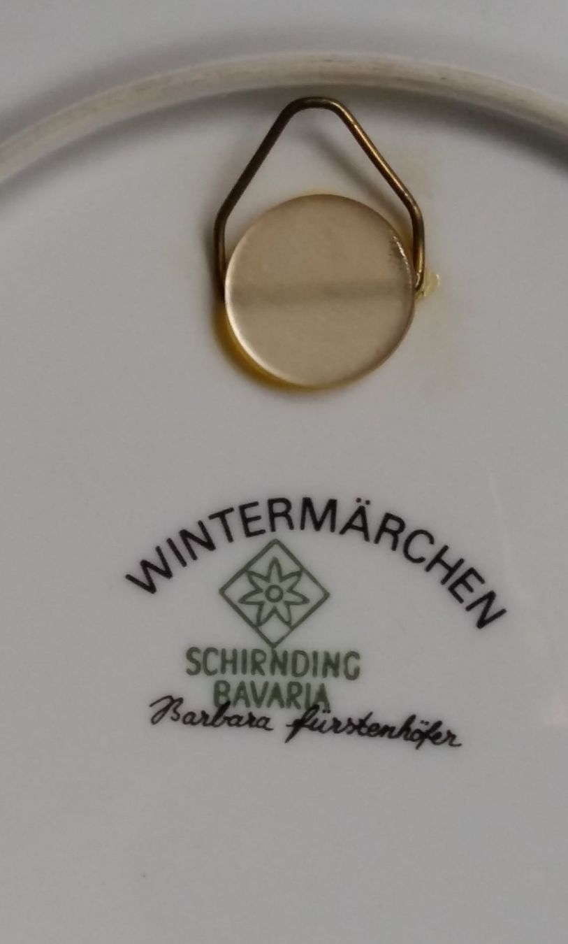 Assiettes: Wandteller 'Wintermärchen' – D'occasion à Schwarzenburg par Miri13 1